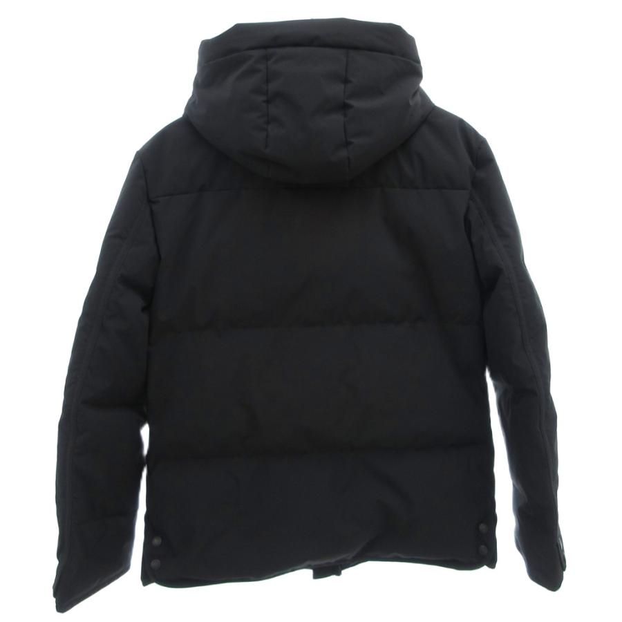 レノマ renoma HOMME ダウンジャケット XL 黒 ブラック フード付き