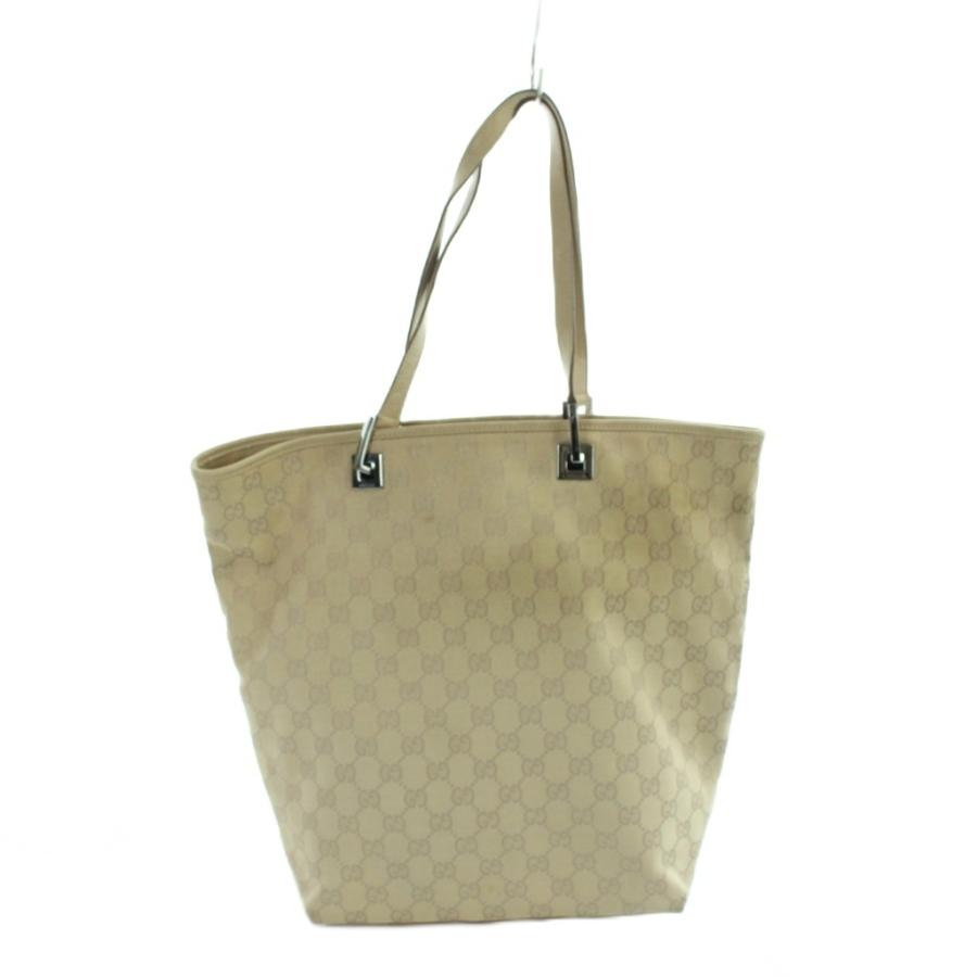 GUCCI（グッチ） トートバッグ ハンド GGキャンバス レザー 31243 1705 