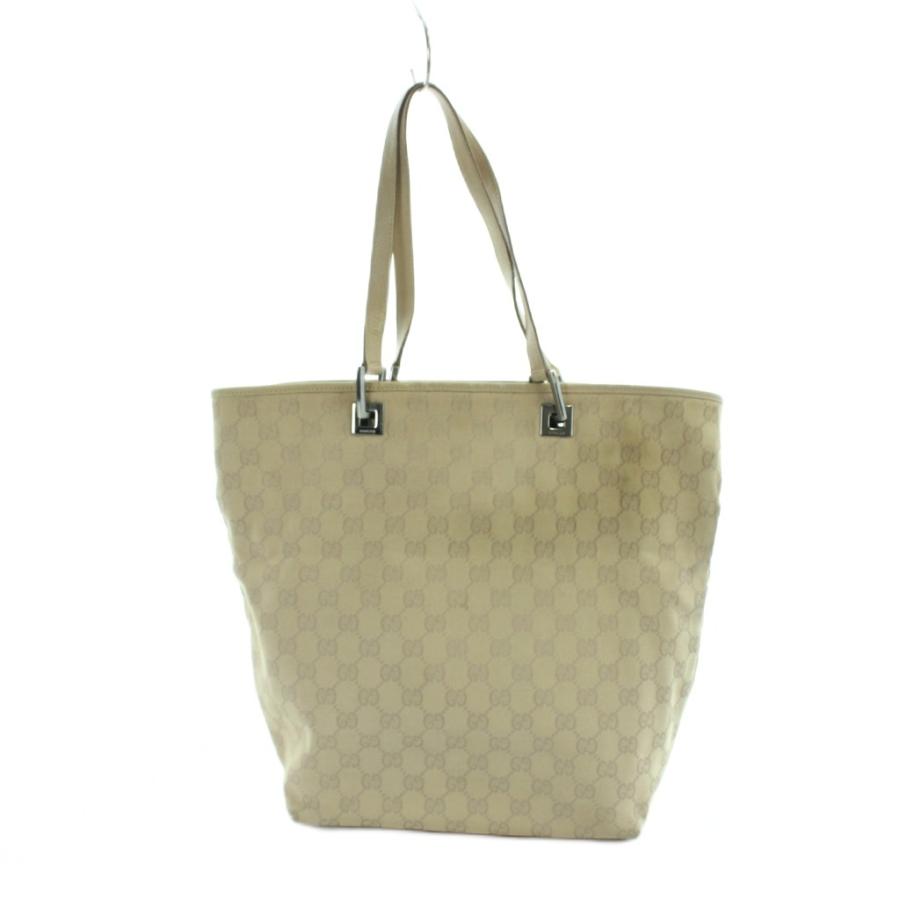 Gucci GGパターン トートバッグ ベージュ グッチ GUCCI（グッチ） トートバッグ ハンド GGキャンバス レザー 31243 1705