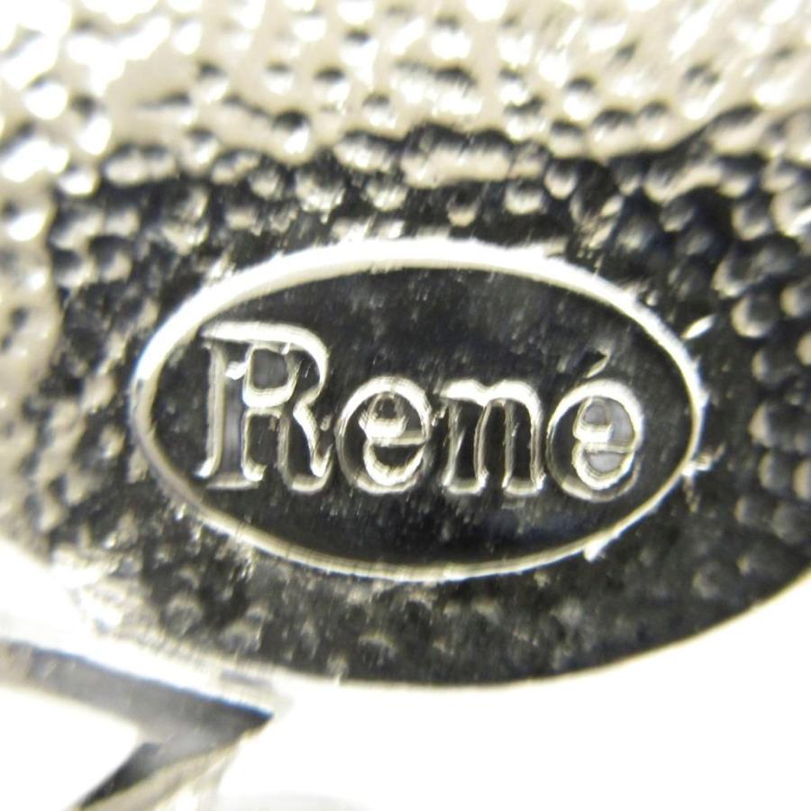Rene（ルネ） ピンブローチ アクセサリー スター パール 真珠 ストーン