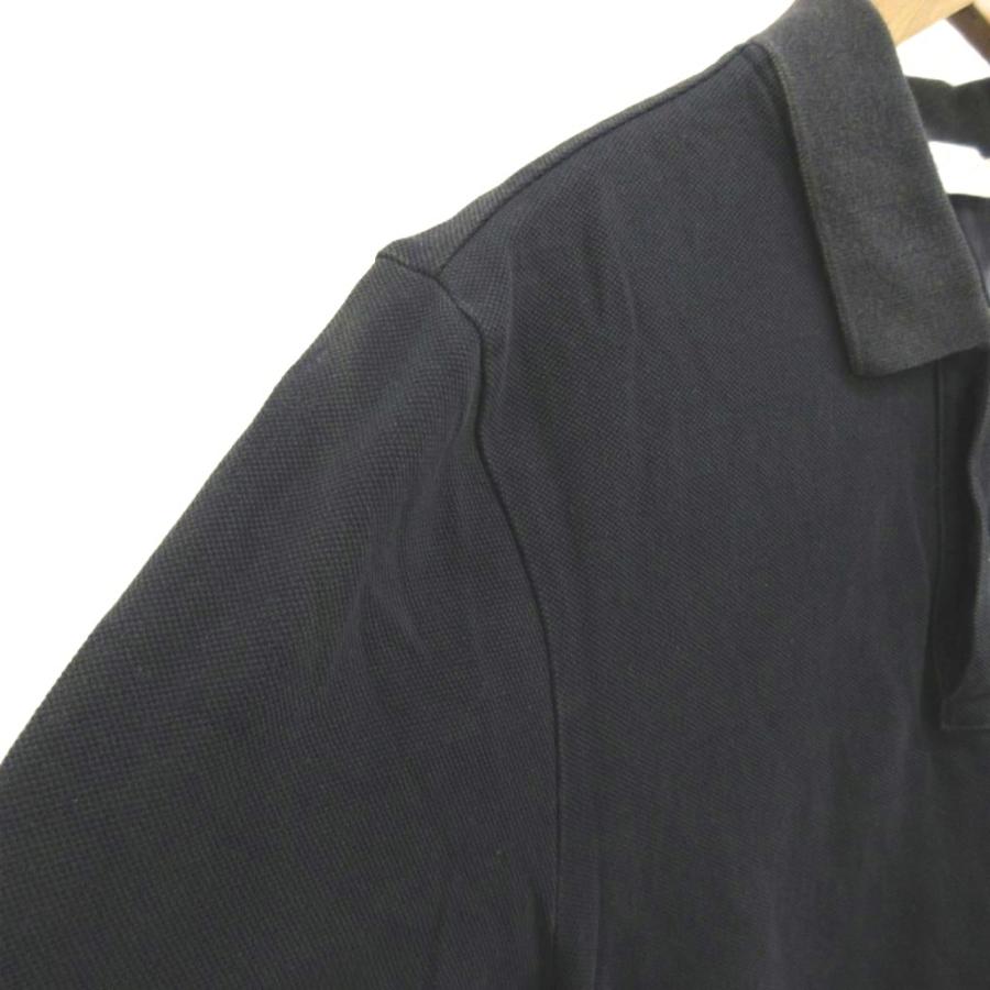 MONCLER（モンクレール） ポロシャツ S 紺 ネイビー 赤 レッド 白