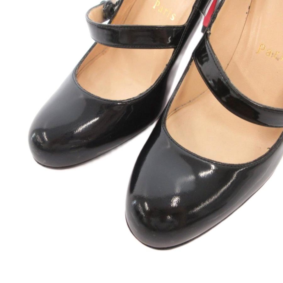 Christian Louboutin エナメルパンプス ブラック Christian Louboutin（クリスチャンルブタン） パンプス ハイヒール