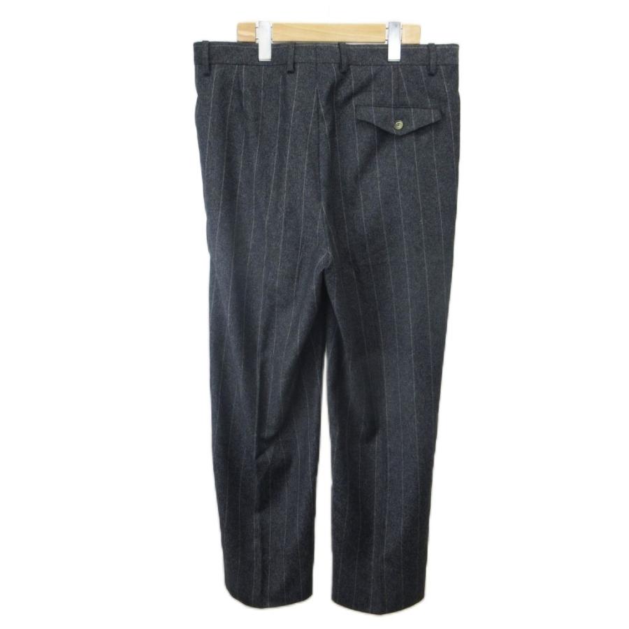 ジョルジオアルマーニ スラックスパンツ ウール 48R 黒 ブラック ジョルジオアルマーニ GIORGIO ARMANI スラックスパンツ ウール 48R 黒