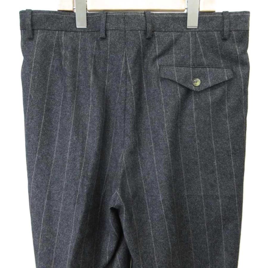 ジョルジオアルマーニ GIORGIO ARMANI スラックスパンツ ウール 48R 黒