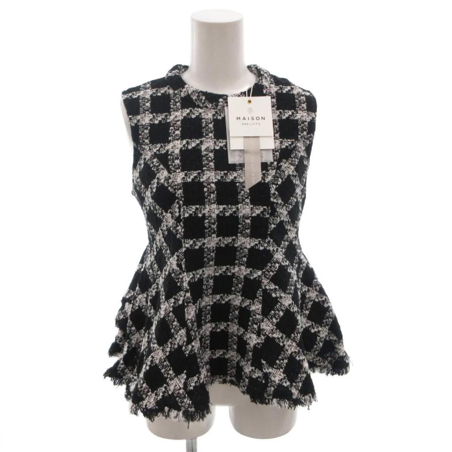 パンツ maison herlipto Check Tweed Peplum Short MAiSON Her lip to