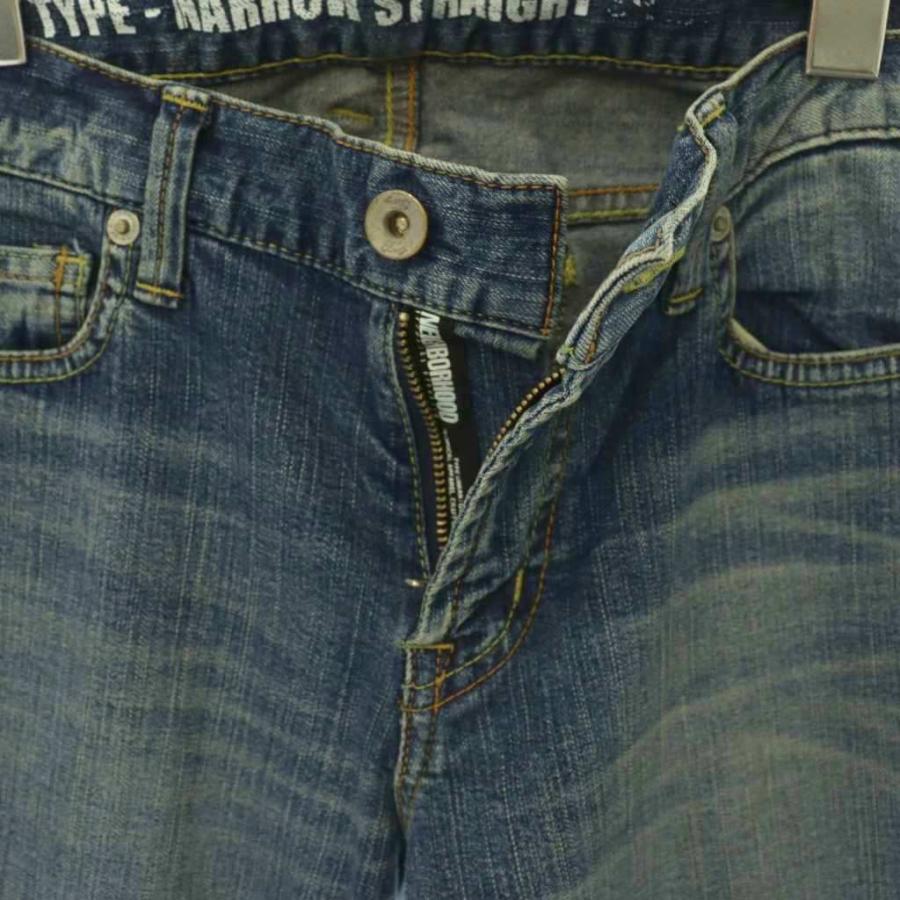 NEIGHBORHOOD NARROW STRAIGHT デニムパンツ日本製 NEIGHBORHOOD 