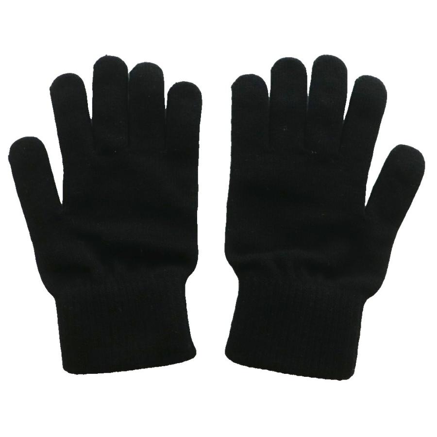 ダブルタップス WTAPS 25AW GRB GLOVE グローブ 手袋 ロゴ 黒 ブラック
