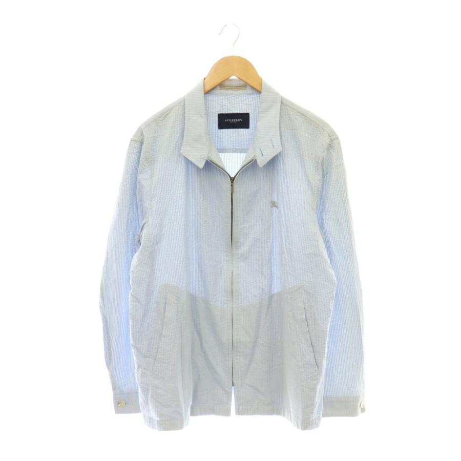✨極美品✨BurberryLondon ジャケット 　36(S) カシミヤ混 バーバリー ロンドン BURBERRY LONDON シアサッカージャケット ロゴ