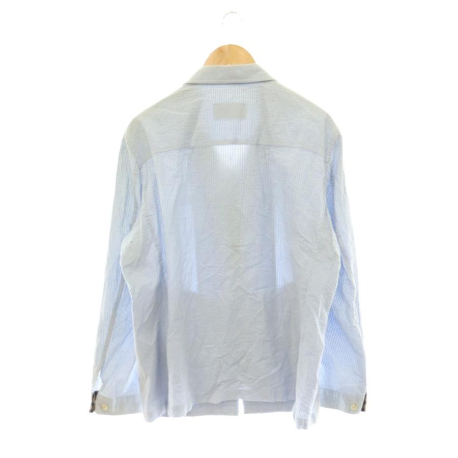 バーバリー ロンドン BURBERRY LONDON シアサッカージャケット ロゴ