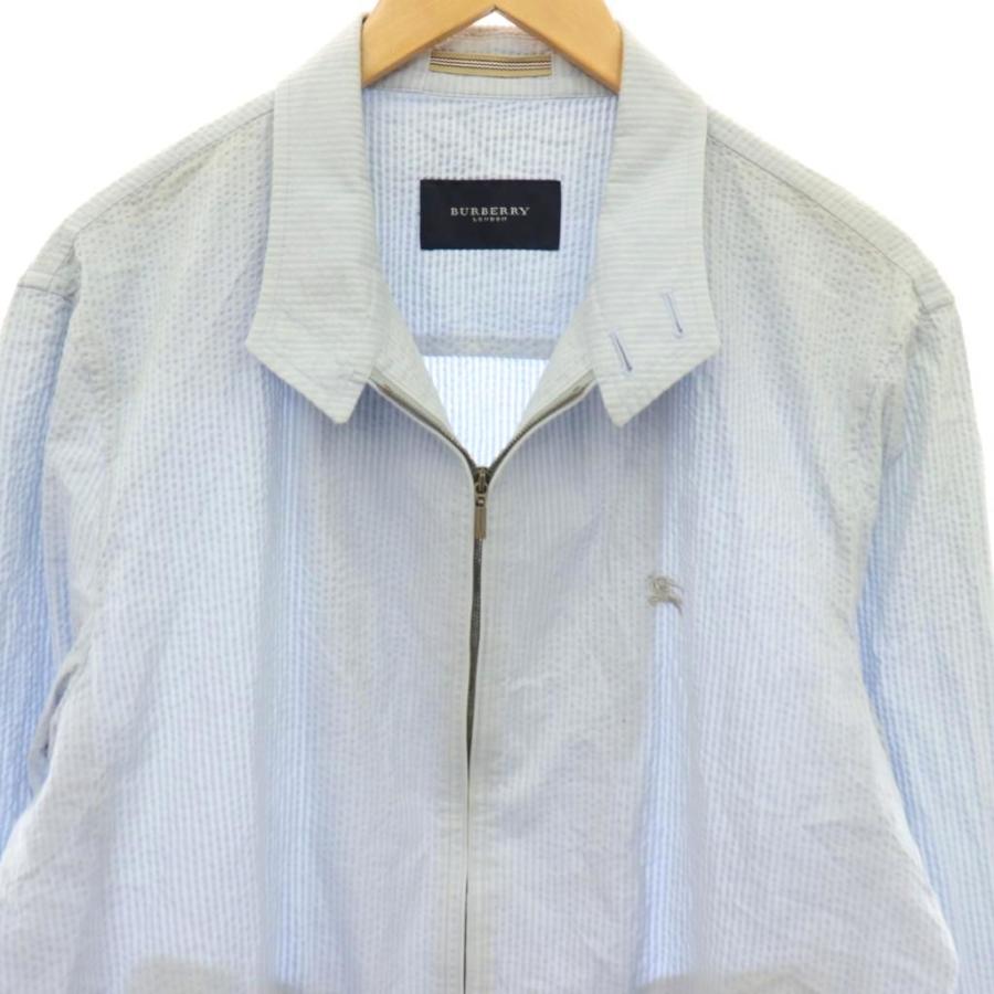 バーバリー ロンドン BURBERRY LONDON シアサッカージャケット ロゴ