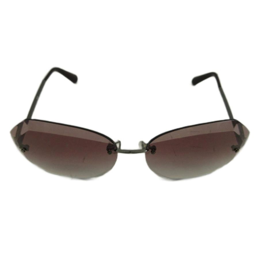 美品 シャネル サングラス 4220 カットレンズ グラデーション CHANEL（シャネル） 眼鏡 サングラス リムレス グラデーション カット