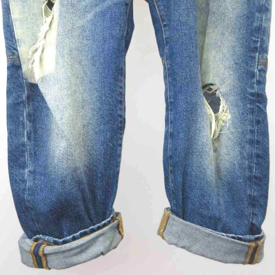 アルマーニ ジーンズ ARMANI JEANS デニムパンツ 七分丈 31 青