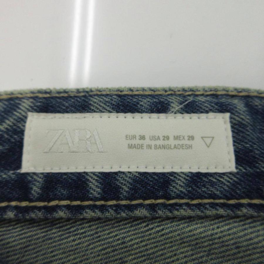ZARA（ザラ） バギーパンツ バルーンフィットデニムパンツ 29 