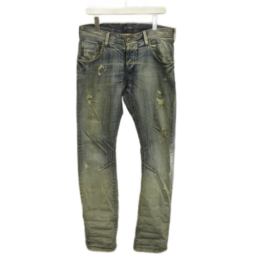 アルマーニ ジーンズ ARMANI JEANS デニムパンツ 32 インディゴライト