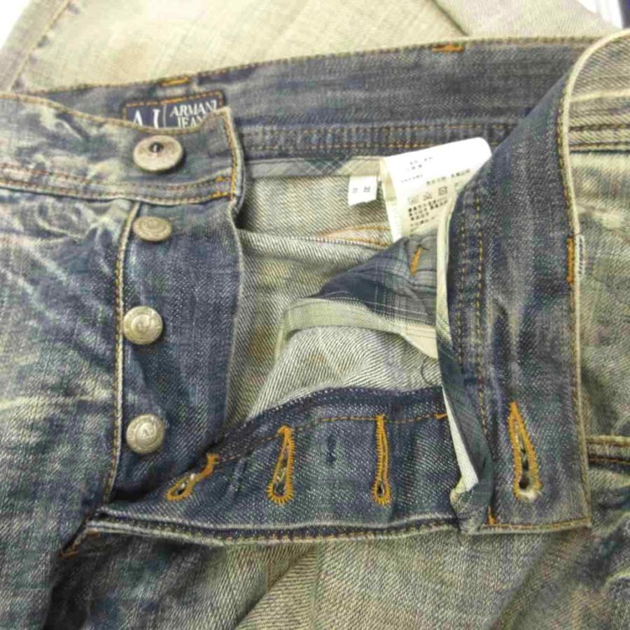 アルマーニ ジーンズ ARMANI JEANS デニムパンツ 32 インディゴライト