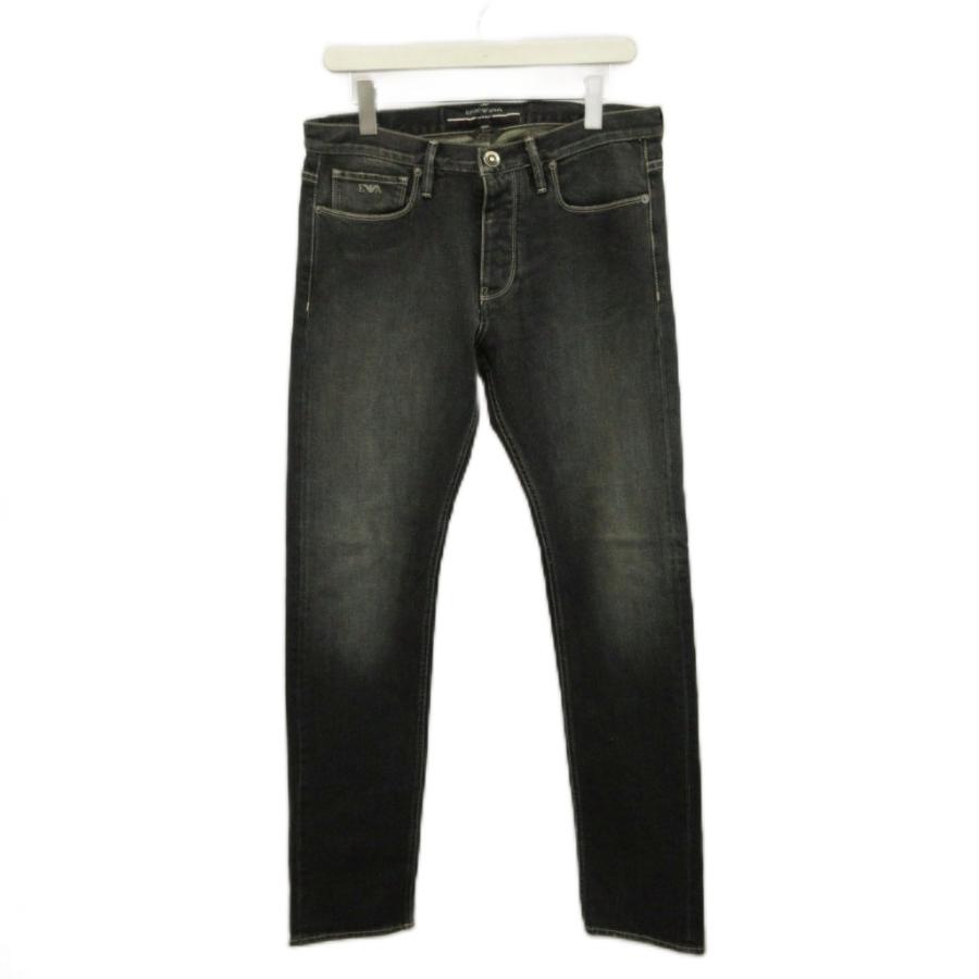 EMPORIO ARMANI エンポリオアルマーニ SLIM FITウォッシュデニムパンツ 