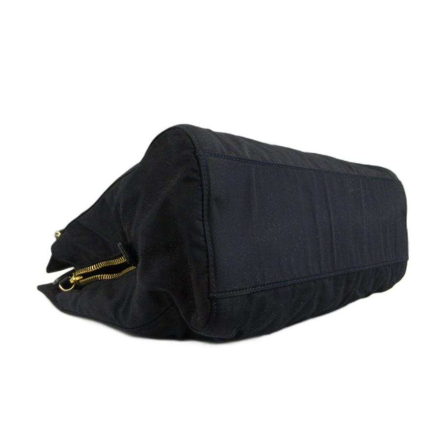 PRADA（プラダ） トートバッグ チェーン ショルダー ナイロン レザー