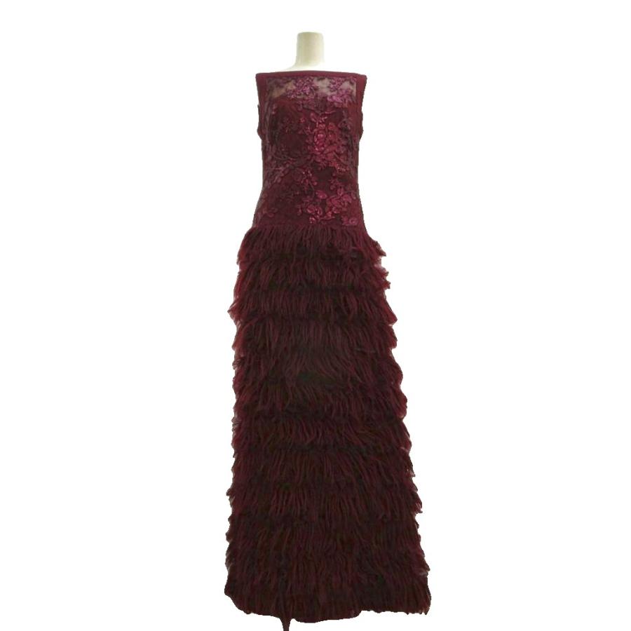 美品✨TADASHI SHOJI マキシ丈 ドレス ワンピース レース S TADASHI SHOJI ドレス ワンピース ノースリーブ シアー レース ロング