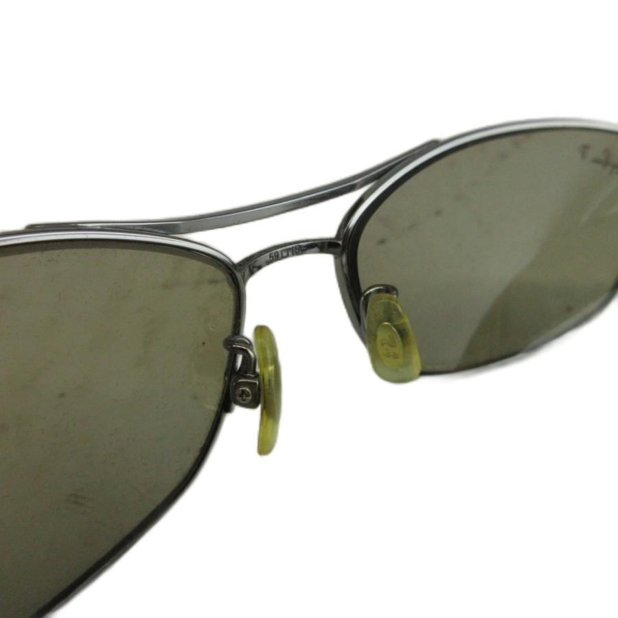 Ray-Ban レイバン TITANIUM Oval オーバル ケース付 チタン レイバン RAY BAN 眼鏡 サングラス チタンフレーム 偏光レンズ