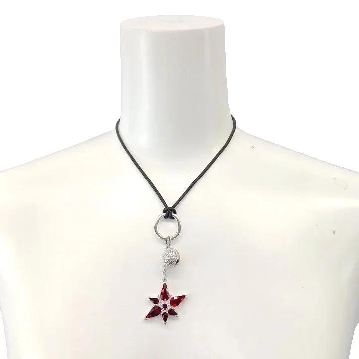 スワロフスキー SWAROVSKI コードネックレス ペンダント アクセサリー