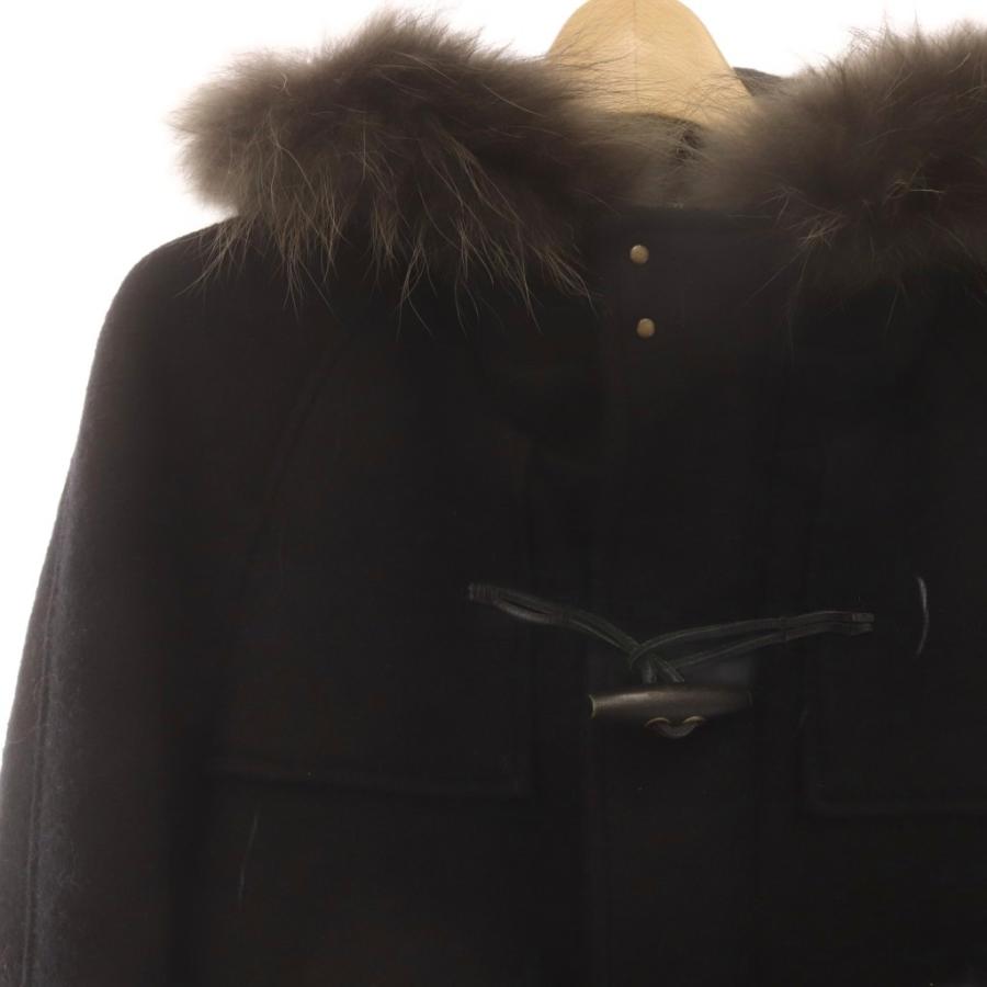ラウンジリザード LOUNGE LIZARD ダッフルコート アウター ラクーン