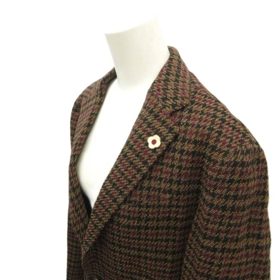 ラルディーニ LARDINI MOWEAR テーラードジャケット チェック柄