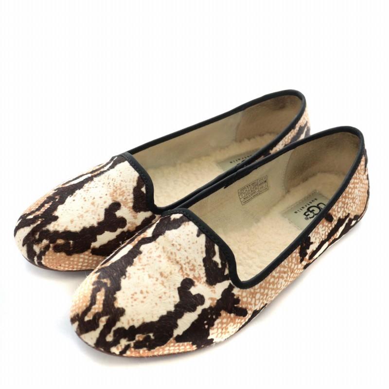 アグ オーストラリア UGG australia W ALLOWAY REPTILE CALF HAIR 