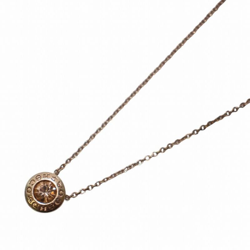 COACH（コーチ） ネックレス ペンダント ロゴ ラウンド ラインストーン