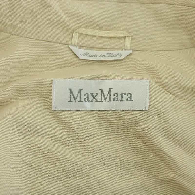 Max Mara マックスマーラ MAX MARA 白タグ ステンカラー コート Max Mara マックスマーラ MAX MARA 白タグ ステンカラー コート