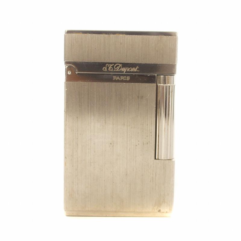 エステーデュポン S.T.DUPONT ジャンク品 ガスライター ロゴ ローラー 