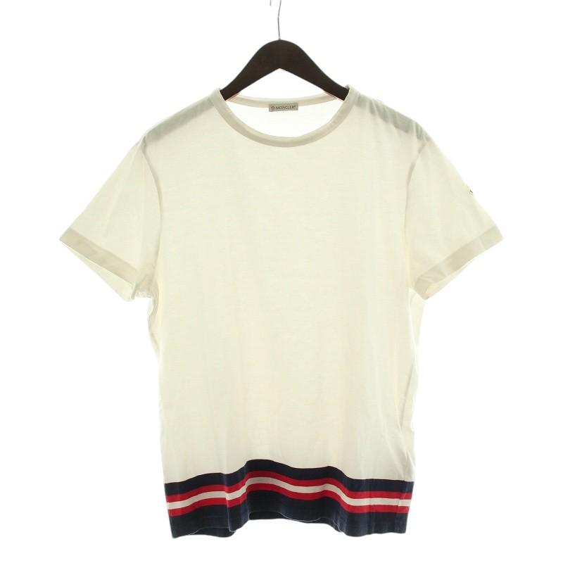 MONCLER モンクレール Tシャツ カットソー 半袖 ロゴワッペン 