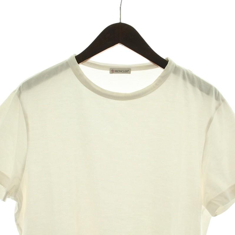 MONCLER モンクレール Tシャツ カットソー 半袖 ロゴワッペン 