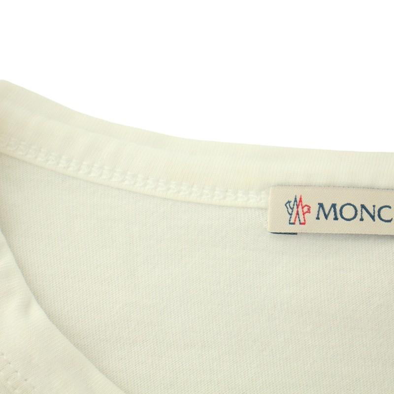 MONCLER モンクレール Tシャツ カットソー 半袖 ロゴワッペン  