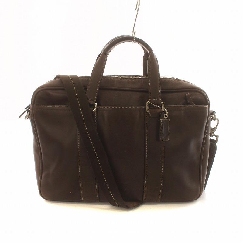 コーチ COACH ジップコミューターブリーフケース ショルダーバッグ  