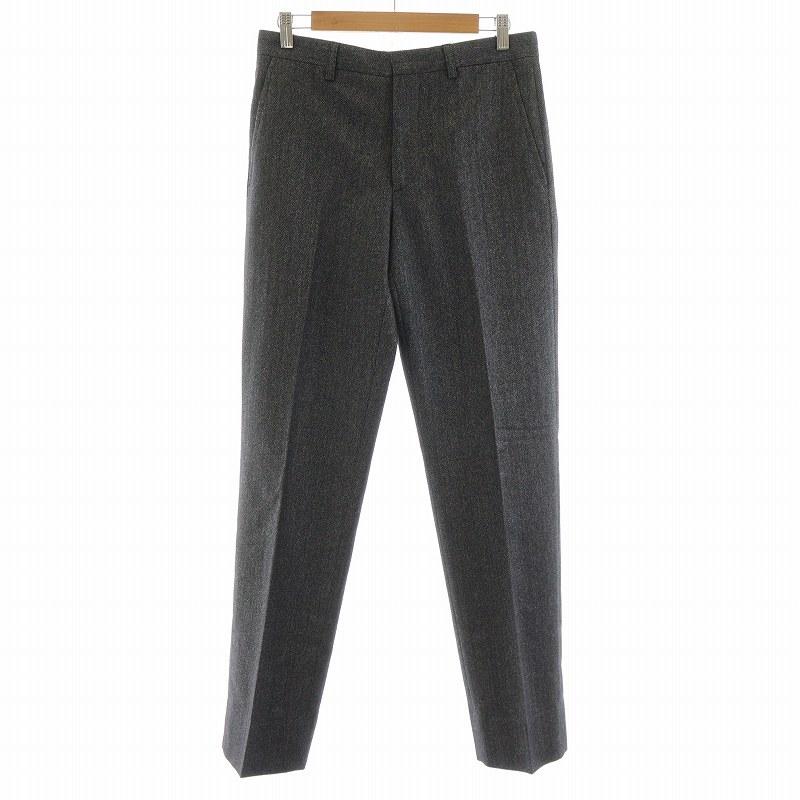 エトロ ETRO スラックス パンツ ウール カシミア混 シルク混 