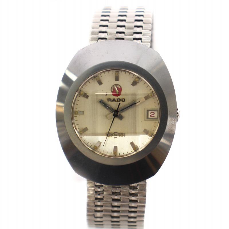 ラドー RADO DiaStar ダイヤスター 腕時計 自動巻き デイト 9面 カット 