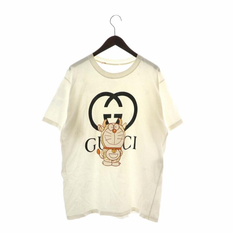 GUCCI × ドラえもん うしえもん Tシャツ カットソー 半袖 クルーネック 