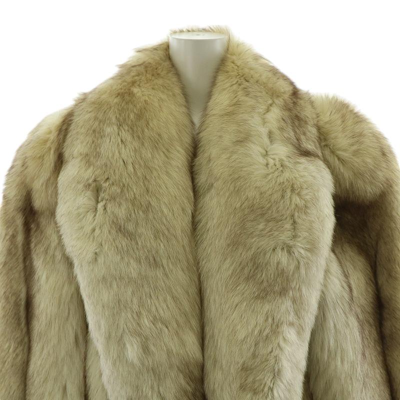 SAGA FOX ベージュ 毛皮コート SAGA FOX(サガフォックス):ロングコート】の毛皮買取実績 | 出張