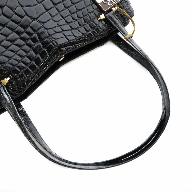 アルフレッドロー ALFRED ROTH ハンドバッグ シャイニークロコ アルフレッドロー ALFRED ROTH ハンドバッグ シャイニークロコ
