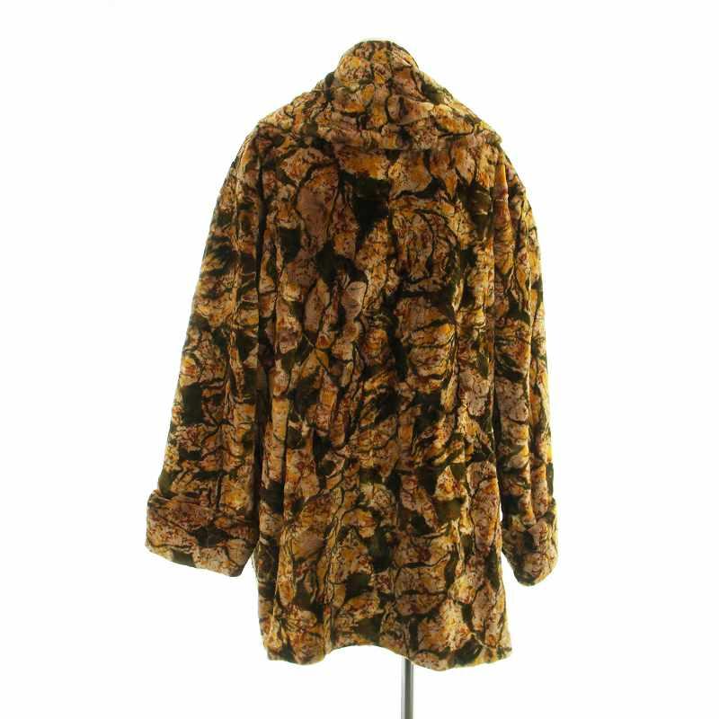 エンバ EMBA 毛皮コート ミドル シェアードミンクファー カラーミンク