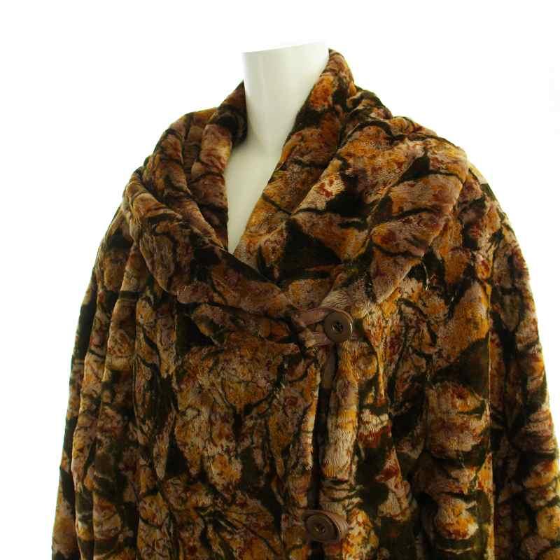 エンバ EMBA 毛皮コート ミドル シェアードミンクファー カラーミンク