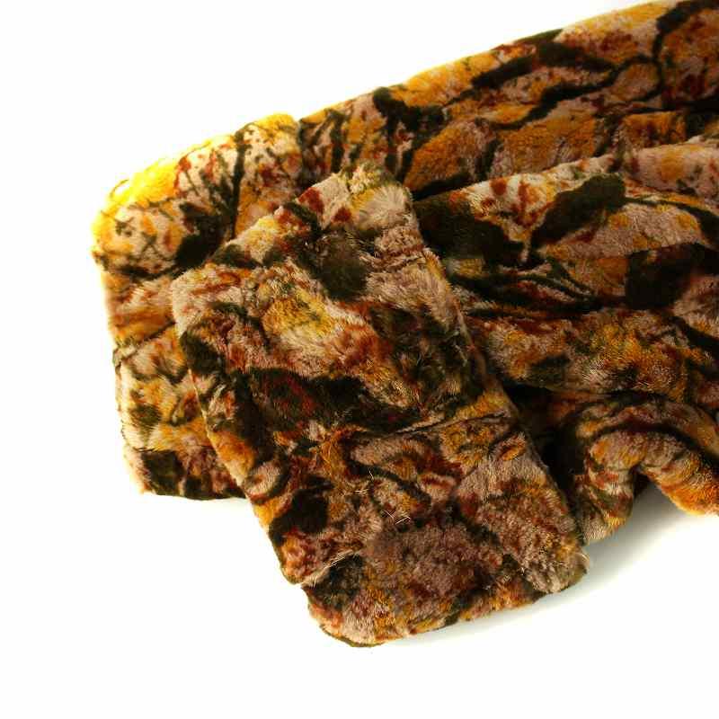 エンバ EMBA 毛皮コート ミドル シェアードミンクファー カラーミンク