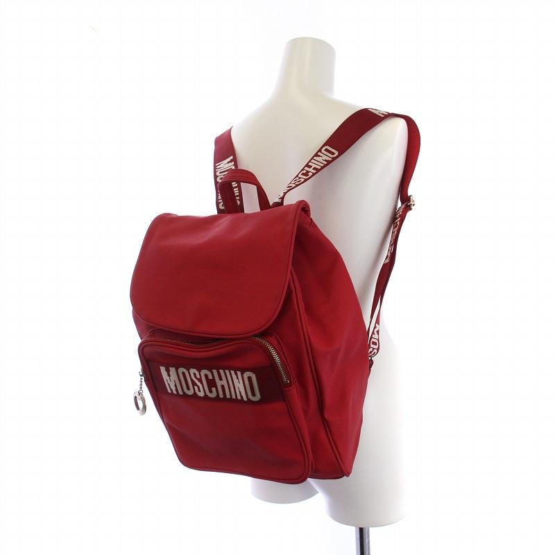 モスキーノ MOSCHINO リュックサック デイバッグ バックパック ロゴ  