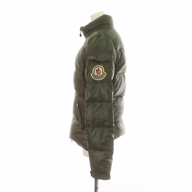 美品】モンクレール ダウン BADIA ロゴワッペン カーキ 1 【公式通販】