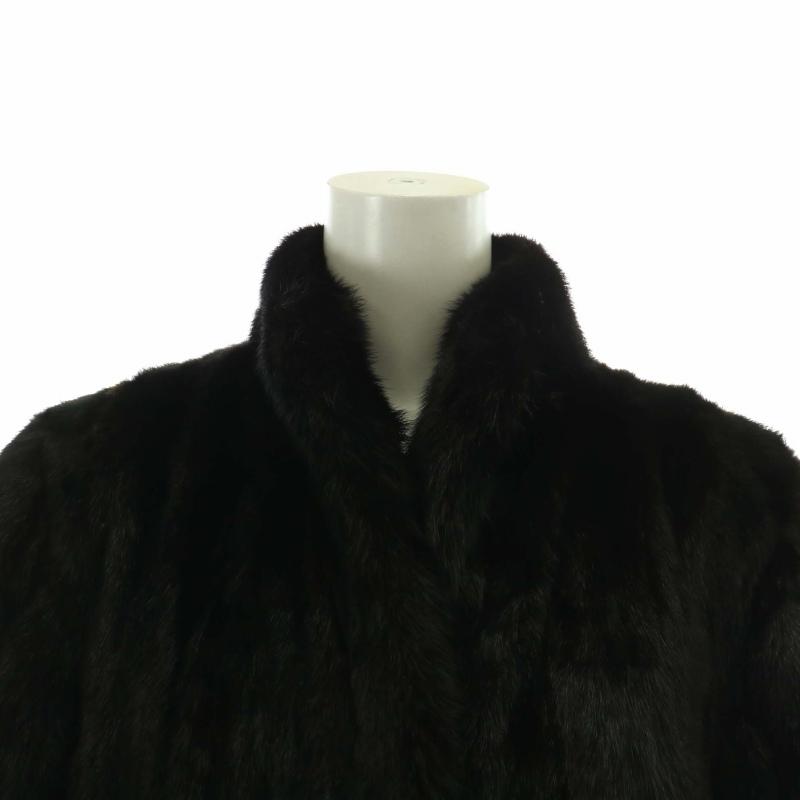 超美品SAGA MINK ミンク コート サイズ13 ブラウン/茶