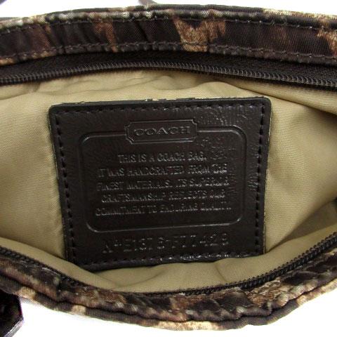 COACH（コーチ） パーカーオセロット ショルダーバッグ 斜め掛け 