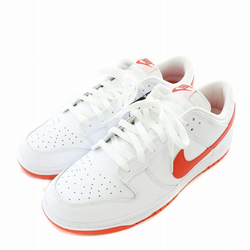 NIKE 未使用品 ナイキ Dunk Low Retro Picante Red スニーカー レザー 