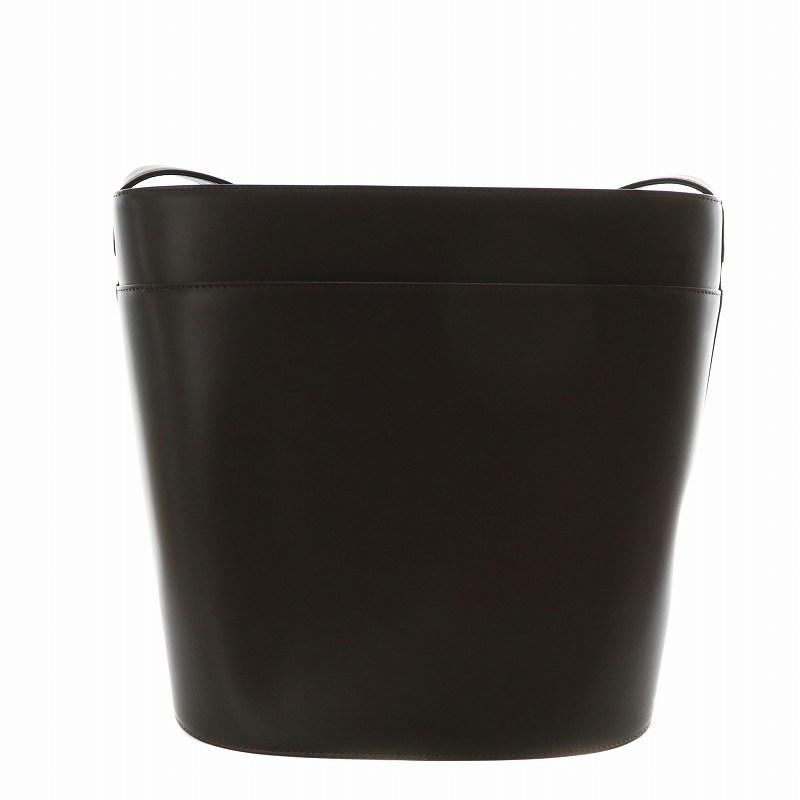 バーバリーショルダーバック！ BURBERRY バーバリー ショルダーバッグ レザー バケツ型 ノバ