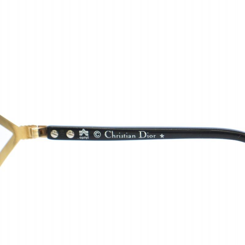 ☆美品☆ ChristianDior クリスチャンディオール メガネ 眼鏡 度入り  