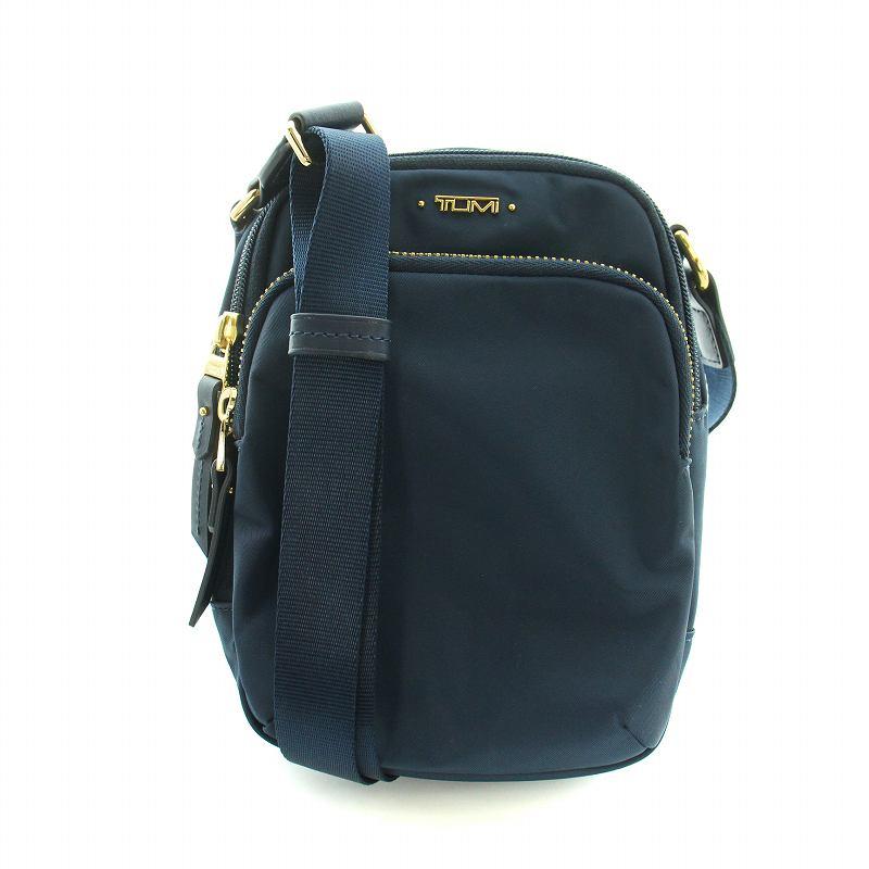 美品✨TUMI トゥミ ナイロン クロス ボディバッグ ゴールド金具 TUMI